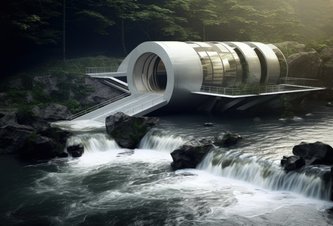 Photo Unikátna hydroelektráreň v skutočnosti nevyužíva vodu  